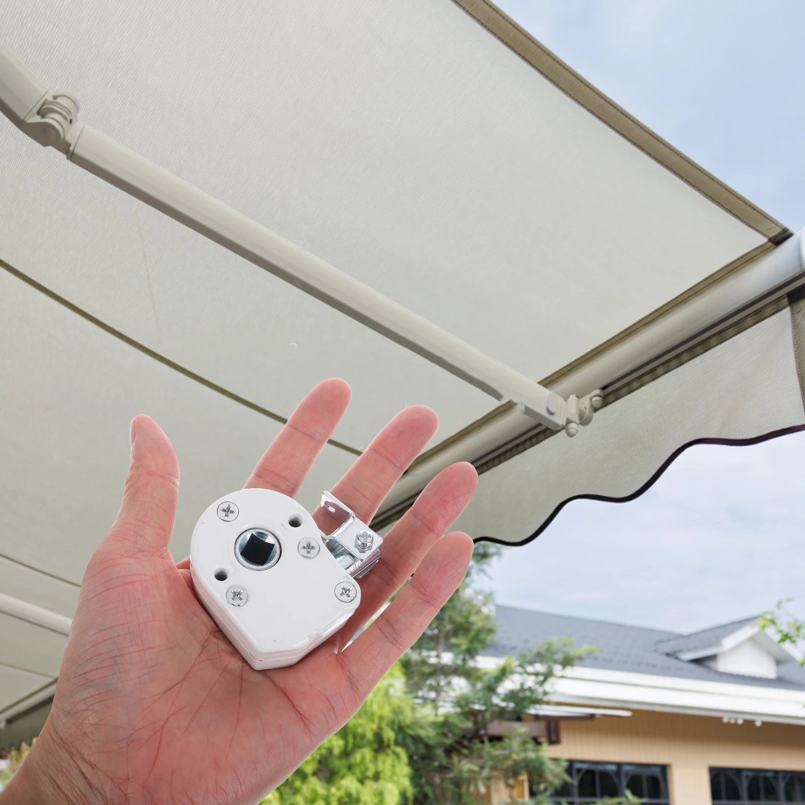 Parasol Worm Drive Gear Heavy-Duty Crank Handle Outdoor Patio Garden Awning Replacement Parts Maintenance Parasol Repair Parts
Parasol Worm Drive Gear Heavy-Duty Crank Handle Outdoor Patio Garden Awning Replacement Parts Maintenance Parasol Repair Parts