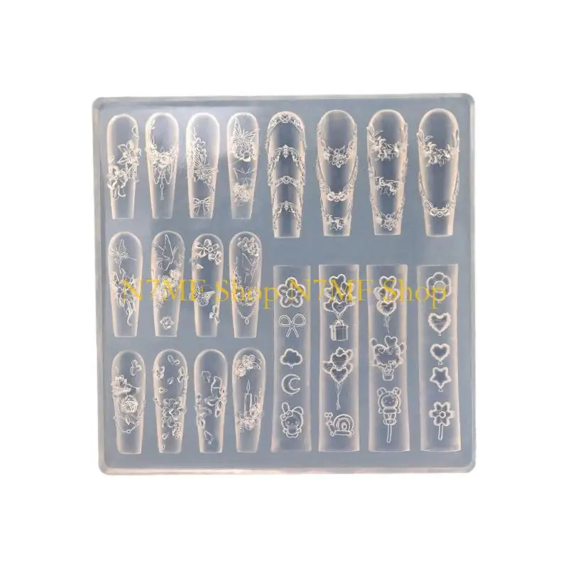 N7MF Flexible Silicone Mould for Acrylic Art With Butterfly Designs Daily Use
N7MF Flexible Silicone Mould for Acrylic Art With Butterfly Designs Daily Use