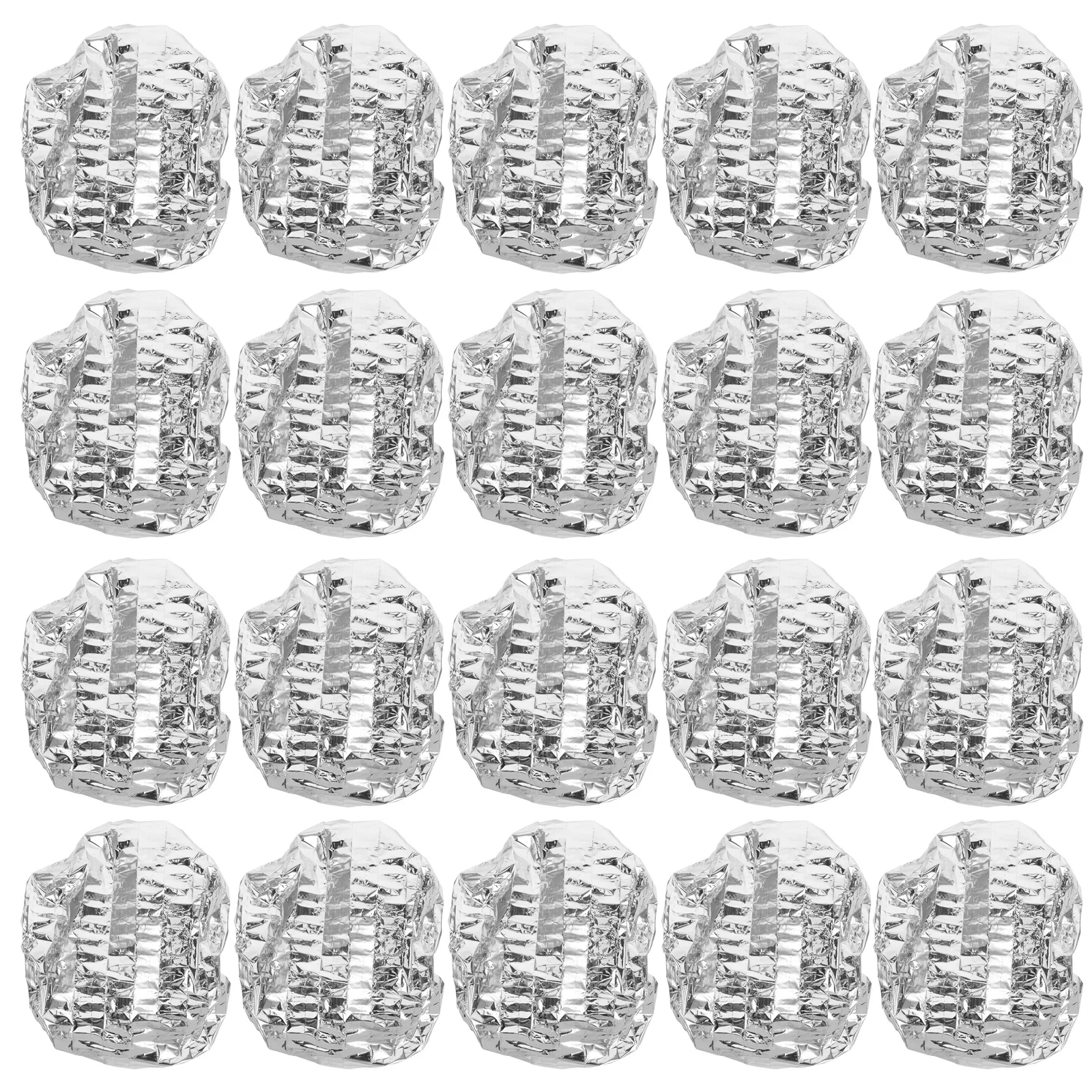 50Pcs Food Insulation Covers Aluminum Foil Kitchen Fresh-Keeping Insulation Film Reusable Elastic Bowl Covers for Home Dining
50Pcs Food Insulation Covers Aluminum Foil Kitchen Fresh-Keeping Insulation Film Reusable Elastic Bowl Covers for Home Dining