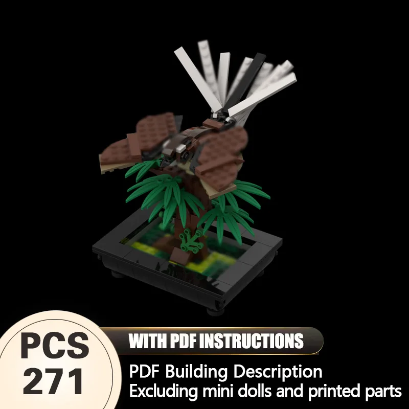 Creators Animal Series Model MOC Building Bricks Piwakawaka Fantail Modular Technology Gifts Holiday Assemble Children Toys Suit
Creators Animal Series Model MOC Building Bricks Piwakawaka Fantail Modular Technology Gifts Holiday Assemble Children Toys Suit