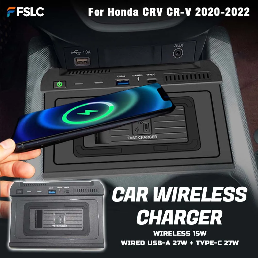 ⭐Genuine⭐ Car Wireless Charger For Honda CRV CR-V 2020 2021 2022 Cars Accessories 15w Fast Charging Panel Adapter
⭐Genuine⭐ Car Wireless Charger For Honda CRV CR-V 2020 2021 2022 Cars Accessories 15w Fast Charging Panel Adapter