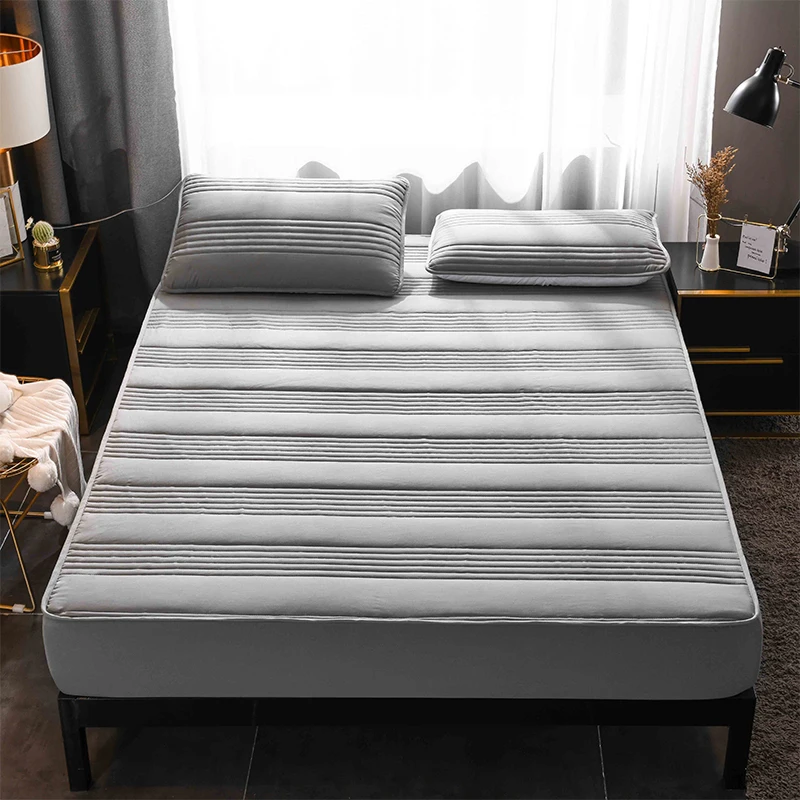 Pure cotton mattress cover one-piece Simmons protective cover cotton bedspread quilted cotton thin mattress dust cover non-slip
Pure cotton mattress cover one-piece Simmons protective cover cotton bedspread quilted cotton thin mattress dust cover non-slip