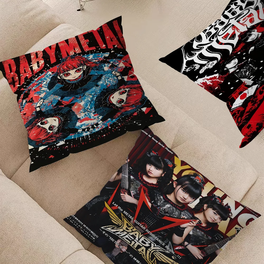 Babymetal Japanese Idol Group Cushion Cover Pillow Cover Decor Pillowcase Printed Cushion Case For Couch
Babymetal Japanese Idol Group Cushion Cover Pillow Cover Decor Pillowcase Printed Cushion Case For Couch