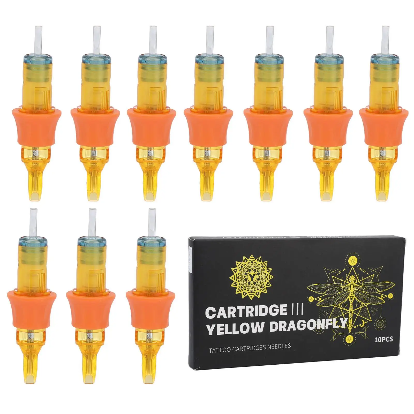 10Pcs M1 Tattoo Cartridges Sterilized 0.35mm Stainless Steel Disposable Needles for Tattoo Machines Supplies
10Pcs M1 Tattoo Cartridges Sterilized 0.35mm Stainless Steel Disposable Needles for Tattoo Machines Supplies