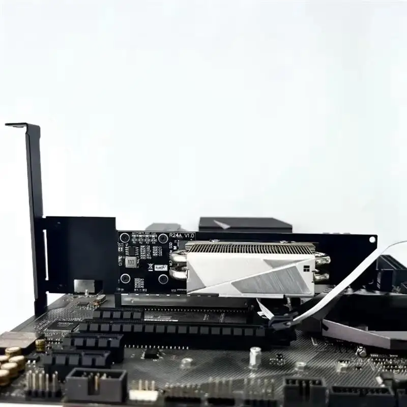 Карта адаптера твердотельного накопителя TA-Pcie 5.0 X4 — M.2 NVME SSD с кронштейном Конвертер Gen5 M.2 2280 22110 Nvme — PCI-E 4X
Карта адаптера твердотельного накопителя TA-Pcie 5.0 X4 — M.2 NVME SSD с кронштейном Конвертер Gen5 M.2 2280 22110 Nvme — PCI-E 4X