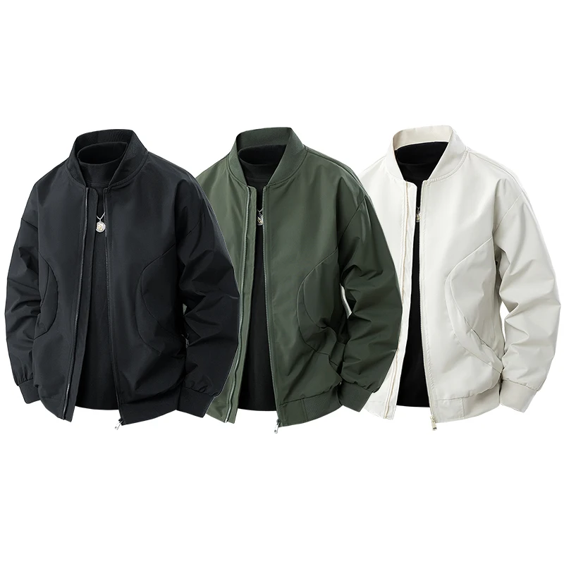 Spring Baseball Jacket Men's Outdoor Fashion Slim Fit Hunting Tactical Casual Jacket Hiking Camping Outdoor Top Jacket
Spring Baseball Jacket Men's Outdoor Fashion Slim Fit Hunting Tactical Casual Jacket Hiking Camping Outdoor Top Jacket