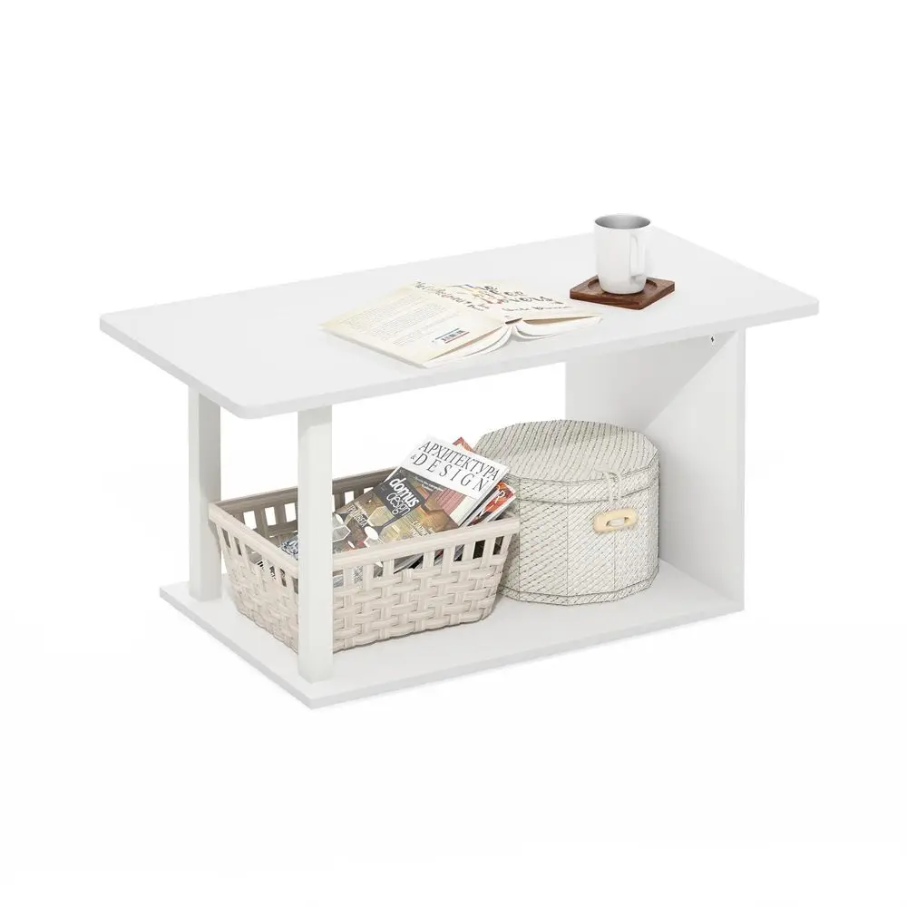 Basic Coffee Table, 2Tier Modern Coffee Table with Open Shelf, Easy Assembly Side Table, for Living Room, Bedroom, Home Office,
Basic Coffee Table, 2Tier Modern Coffee Table with Open Shelf, Easy Assembly Side Table, for Living Room, Bedroom, Home Office,