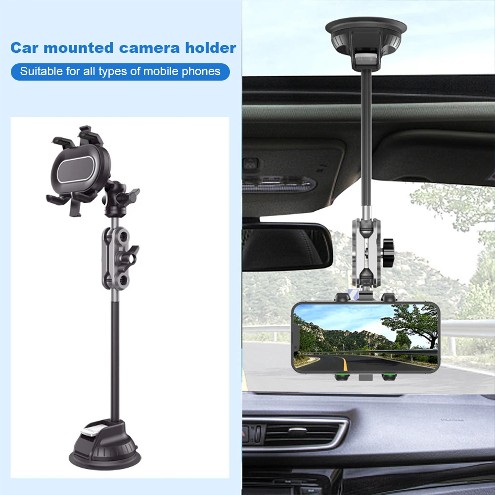 Adjustable Car Phone Mount Video Recording Universal Magic Arm Suction Phone Holder
Adjustable Car Phone Mount Video Recording Universal Magic Arm Suction Phone Holder