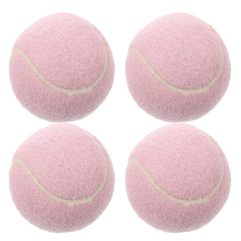 4Pcs Beginner Practice Tennis Balls for Soft Rubber Material High Visibility Enhanced Coordination Reaction Time Training
4Pcs Beginner Practice Tennis Balls for Soft Rubber Material High Visibility Enhanced Coordination Reaction Time Training