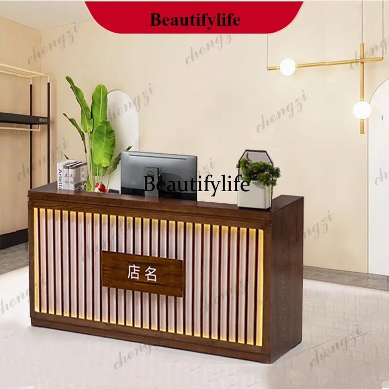 K182Wooden Checkout Counter Reception Desks Cash Register Luxury Shop Reception Desks Front Desk Office Furniture Recepción LLRD
K182Wooden Checkout Counter Reception Desks Cash Register Luxury Shop Reception Desks Front Desk Office Furniture Recepción LLRD