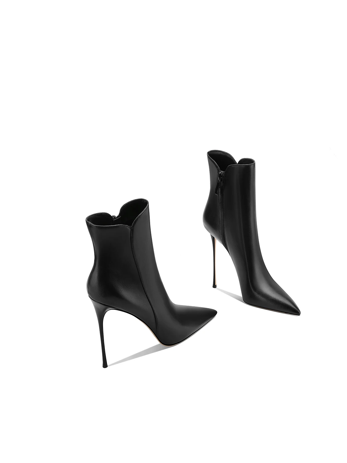 Black Leather Boots Women's Medium Boots 2025 Winter New Pointed Thin Heel Versatile High Heels
Black Leather Boots Women's Medium Boots 2025 Winter New Pointed Thin Heel Versatile High Heels