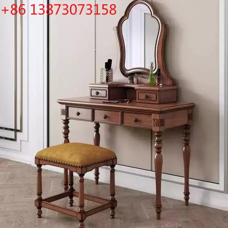 all solid wood dresser furniture bedroom log makeup table small apartment simple
all solid wood dresser furniture bedroom log makeup table small apartment simple