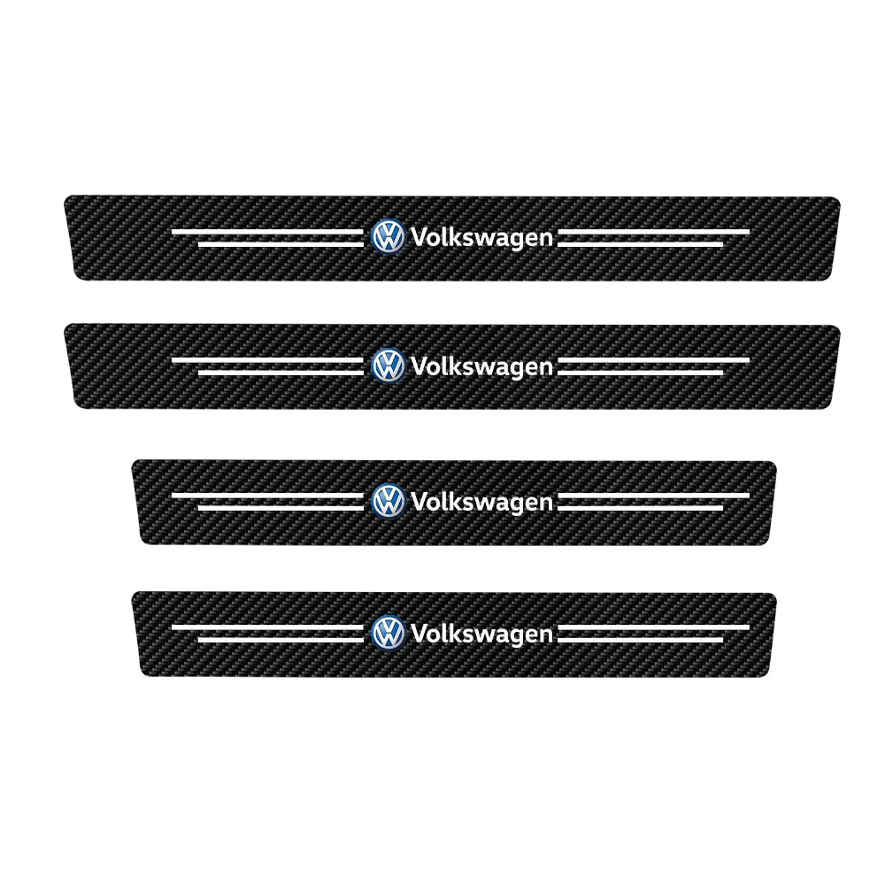 4PCS Car Door Carbon Fiber Sill Protector Stickers For Volkswagen Polo Sharan Golf Scirocco Touran Touareg Rline Tcross Tiguan
4PCS Car Door Carbon Fiber Sill Protector Stickers For Volkswagen Polo Sharan Golf Scirocco Touran Touareg Rline Tcross Tiguan