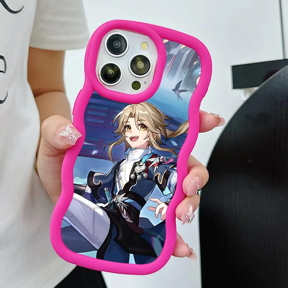 HSR Yanqing Phone Case for iPhone 17 16 15 14 13 12 11 Air Pro Max Plus Red Soft TPU Wavy Edge Cover
HSR Yanqing Phone Case for iPhone 17 16 15 14 13 12 11 Air Pro Max Plus Red Soft TPU Wavy Edge Cover