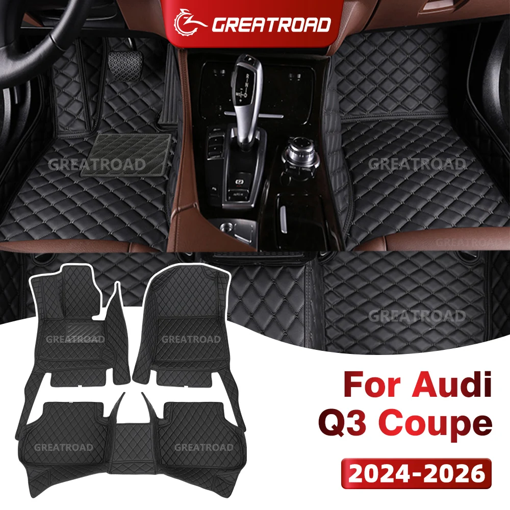 GREATROAD For Audi Q3 Coupe 2024 2025 2026 Custom Car Floor Mat Auto Carpet Cover Interior Accessories
GREATROAD For Audi Q3 Coupe 2024 2025 2026 Custom Car Floor Mat Auto Carpet Cover Interior Accessories