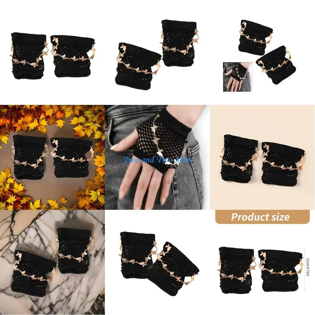 HX6F Перчатки с цепочкой-бабочкой для оперных выпускных вечеров для женщин и девочек Перчатки без пальцев
HX6F Перчатки с цепочкой-бабочкой для оперных выпускных вечеров для женщин и девочек Перчатки без пальцев