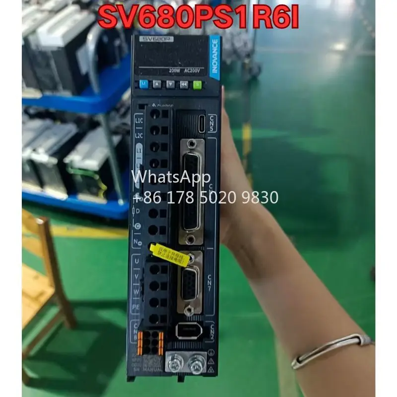 Б/у сервопривод SV680PS1R6I в хорошем рабочем состоянии 
Б/у сервопривод SV680PS1R6I в хорошем рабочем состоянии