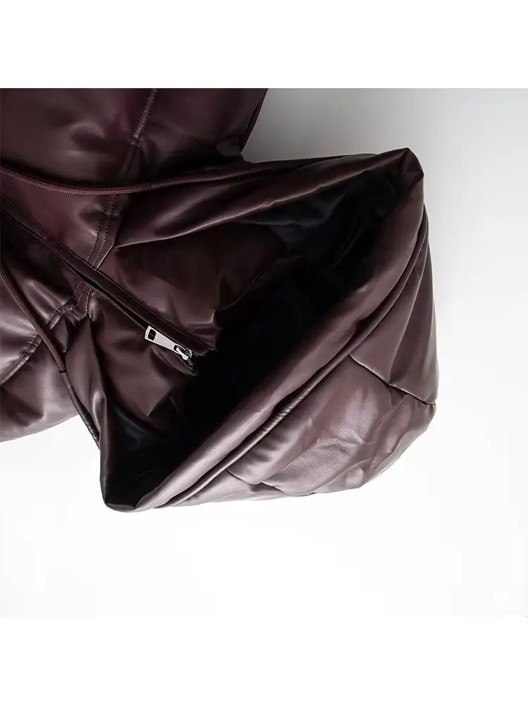 HH Winter Woman Long Sleeves Drawstring Pocket Decoration Solid Hooded Coat Female Zipper Down Artificial Leather Cotton Clothes
HH Winter Woman Long Sleeves Drawstring Pocket Decoration Solid Hooded Coat Female Zipper Down Artificial Leather Cotton Clothes