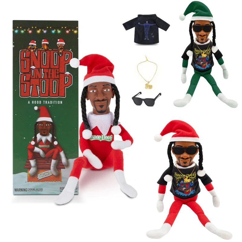 Snoop Dogg Snoop on a Stoop Christmas Elf Doll Home Garden Decoration Boutique Gift Box Christmas Gifts
Snoop Dogg Snoop on a Stoop Christmas Elf Doll Home Garden Decoration Boutique Gift Box Christmas Gifts