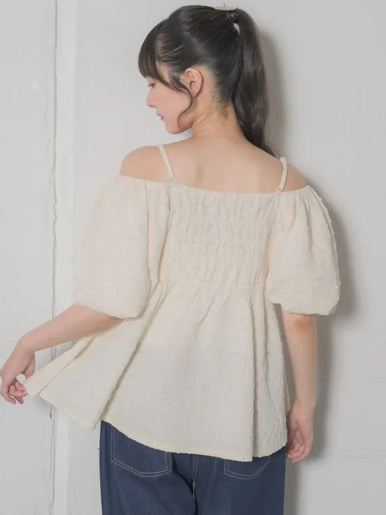 New Summer Women's ort Sve Bubble Sve irt Loose Fit Casual Sle Polyester Fiber One-oulder Design Pure Color
New Summer Women's ort Sve Bubble Sve irt Loose Fit Casual Sle Polyester Fiber One-oulder Design Pure Color