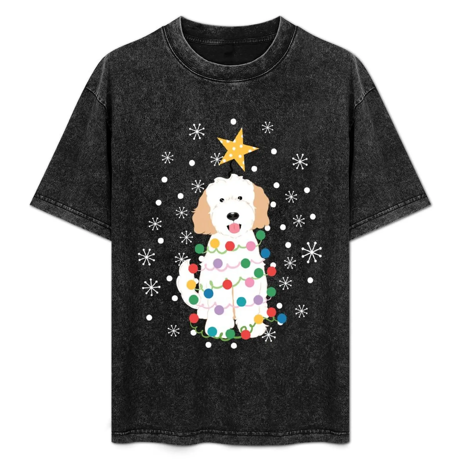 White Cream Goldendoodle Christmas Tree T-Shirt cotton graphic tees tshirts personalised T-shirts oversize Men's clothing
White Cream Goldendoodle Christmas Tree T-Shirt cotton graphic tees tshirts personalised T-shirts oversize Men's clothing