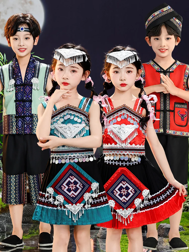 Hani Ethnic Children's Dance Performance Clothes M Fem Toddler National Hani Fruit Red Mountain Dance Outfits
Hani Ethnic Children's Dance Performance Clothes M Fem Toddler National Hani Fruit Red Mountain Dance Outfits