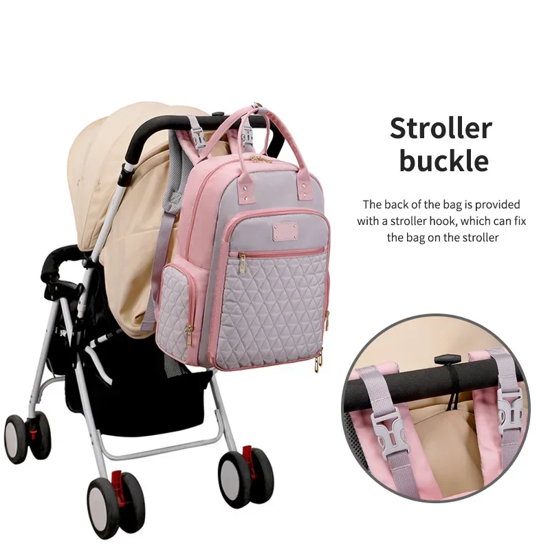 Fashionable Mommy Bag Large Capacity Wholesale Mother Baby Bag Multifunctional Handheld Waterproof Diaper Bag Backpack
Fashionable Mommy Bag Large Capacity Wholesale Mother Baby Bag Multifunctional Handheld Waterproof Diaper Bag Backpack