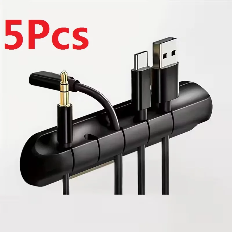 5Pcs Silicone Cable Winder Organizer Wire Management System Suitable For Desktop And Car Wire Holder Accessory
5Pcs Silicone Cable Winder Organizer Wire Management System Suitable For Desktop And Car Wire Holder Accessory