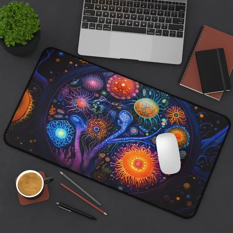 Petri Dish Art Desk Mat, Microbiology Lab Art Mouse Pad, Marine Biologist Student Gift, Classroom and Office Decoration
Petri Dish Art Desk Mat, Microbiology Lab Art Mouse Pad, Marine Biologist Student Gift, Classroom and Office Decoration