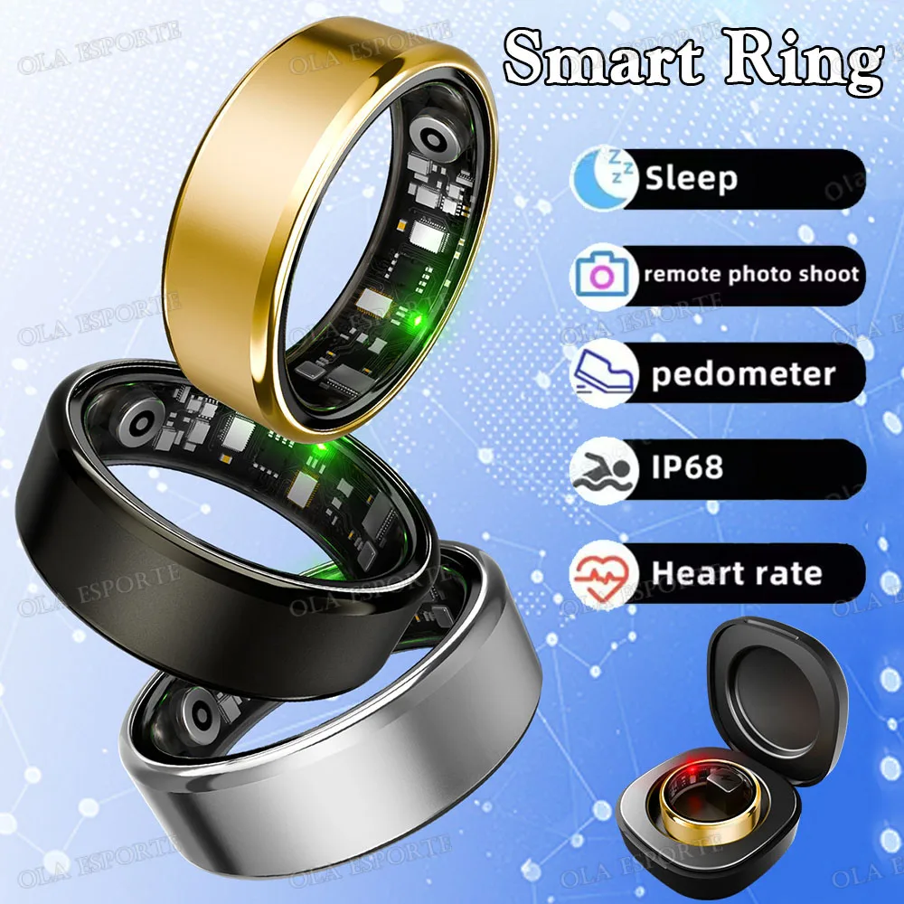 Новинка 2024 года, умное кольцо, мониторинг сердечного ритма, артериального давления, сна, отслеживание движения, IP68, водонепроницаемое, для мужчин и женщин, умное кольцо, подарок на праздник 
Новинка 2024 года, умное кольцо, мониторинг сердечного ритма, артериального давления, сна, отслеживание движения, IP68, водонепроницаемое, для мужчин и женщин, умное кольцо, подарок на праздник