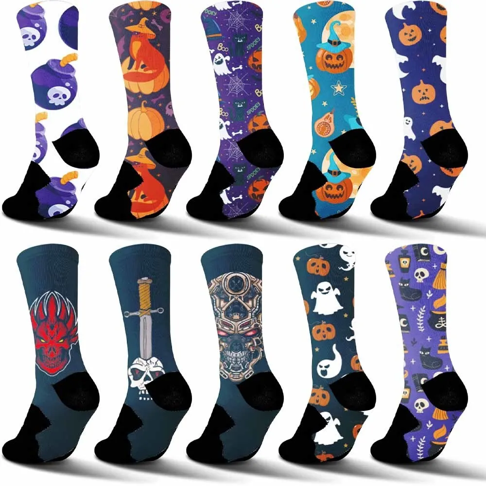 Halloween Orange Kitten Pattern Sports Cycling Socks, Sweat Absorbing, 2025 New Style, Suitable for Outdoor Sports Enthusiasts
Halloween Orange Kitten Pattern Sports Cycling Socks, Sweat Absorbing, 2025 New Style, Suitable for Outdoor Sports Enthusiasts