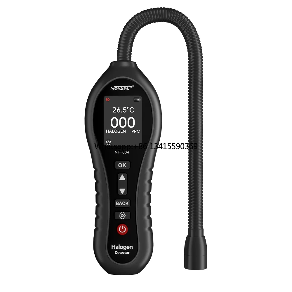 NOYASA NF-604 Halogen Detector Suitable for Detecting Various Halogen Gases Accurate Locate the Leakage Point
NOYASA NF-604 Halogen Detector Suitable for Detecting Various Halogen Gases Accurate Locate the Leakage Point