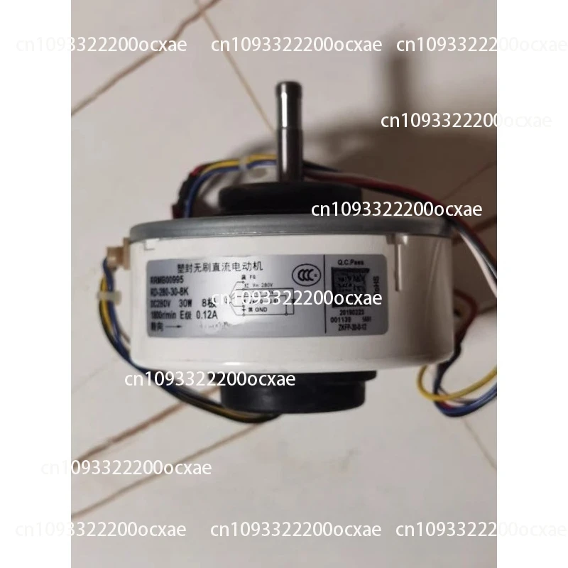 New internal fan for home air conditioner RRMB00995 DC motor DR-280-30-8K DC280V 
New internal fan for home air conditioner RRMB00995 DC motor DR-280-30-8K DC280V