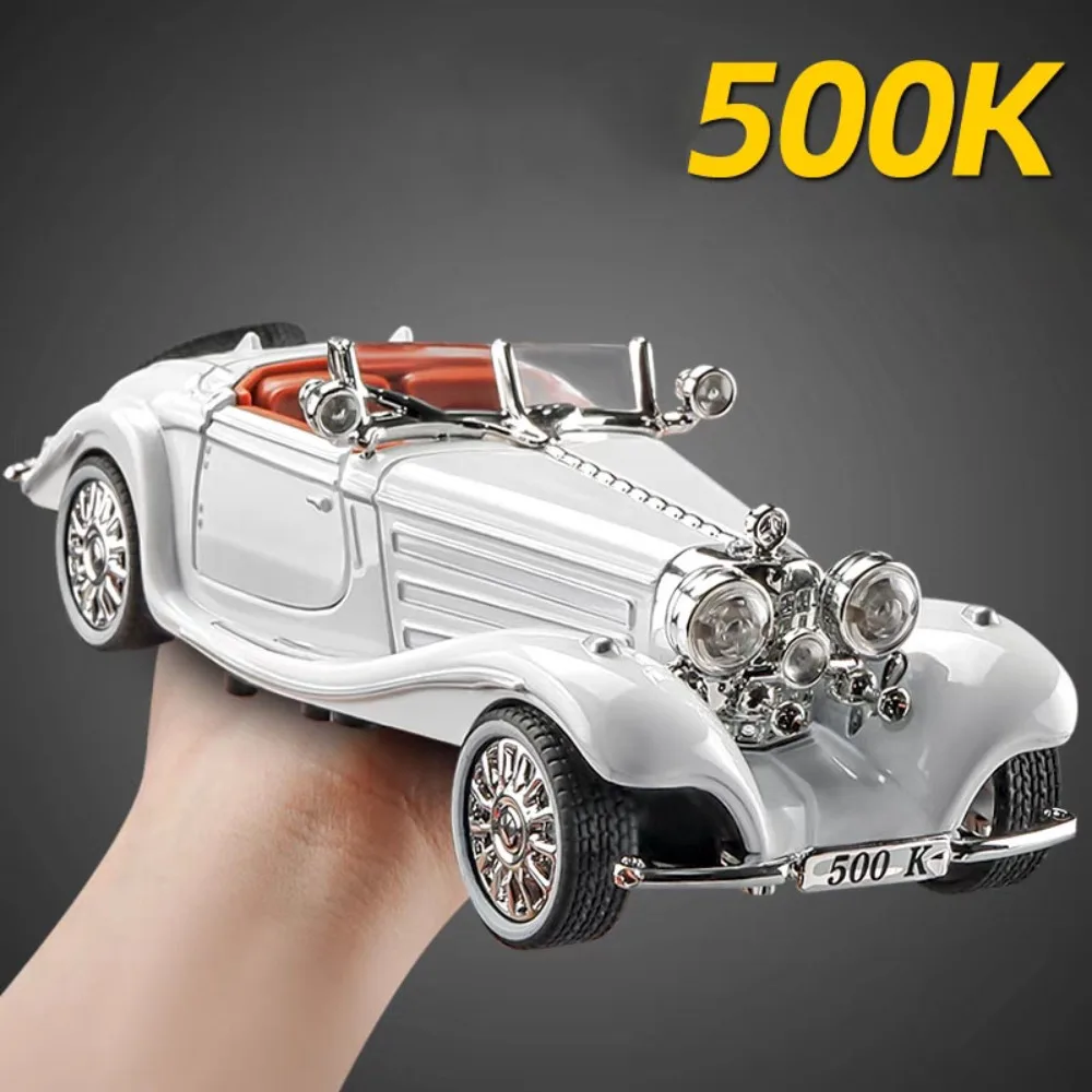 1:32 500K 300SL Models Toys Diecast Alloy Vintage Car Sound Light Pull Back Doors Opened Miniature Vehices Collectible Toy Gifts
1:32 500K 300SL Models Toys Diecast Alloy Vintage Car Sound Light Pull Back Doors Opened Miniature Vehices Collectible Toy Gifts