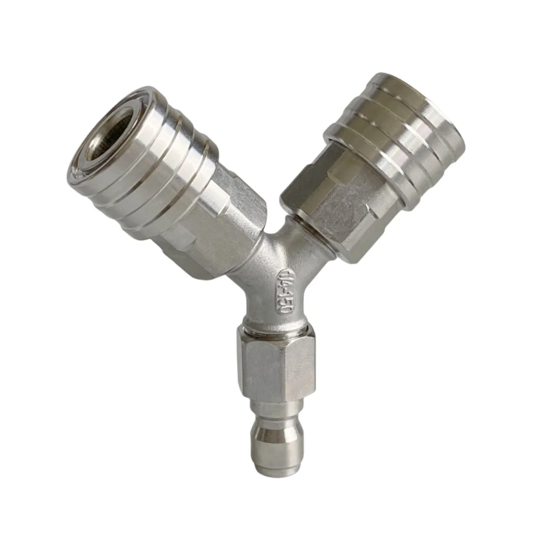 Адаптер сепаратора выпускного отверстия воды для мойки высокого давления, быстроразъемный разъем 1/4 дюйма, нержавеющая сталь 304
Адаптер сепаратора выпускного отверстия воды для мойки высокого давления, быстроразъемный разъем 1/4 дюйма, нержавеющая сталь 304