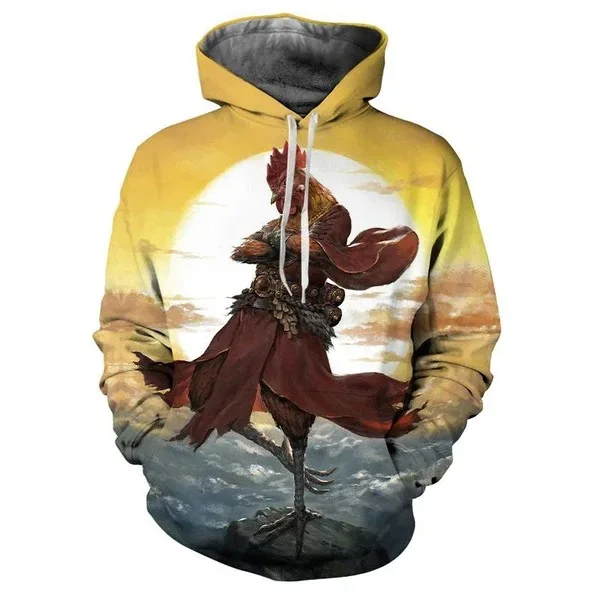 Unisex Animal Graphic Printed Hoodies, Funny Cool Chicken, Hooded Pullovers, Long Sleeve Tops, Street Fashion, Autumn, Winter
Unisex Animal Graphic Printed Hoodies, Funny Cool Chicken, Hooded Pullovers, Long Sleeve Tops, Street Fashion, Autumn, Winter