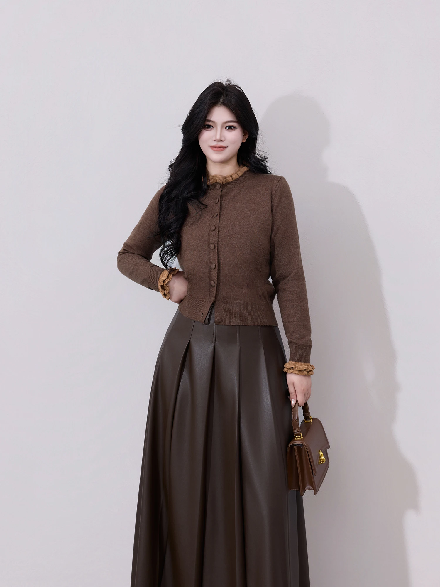 Sweet Sle ort Sve Длинный свитер для женщин больших размеров Ele Утягивающий вязаный кардиган Полиэфирное волокно Обычный све
Sweet Sle ort Sve Длинный свитер для женщин больших размеров Ele Утягивающий вязаный кардиган Полиэфирное волокно Обычный све