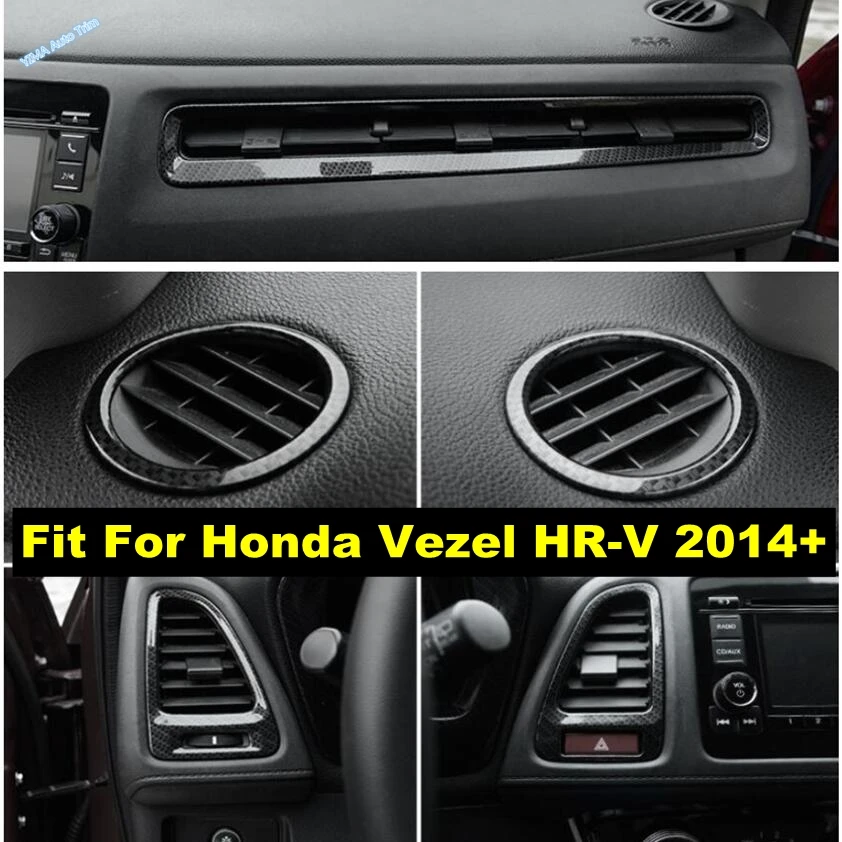 LHD Dashboard Side Air Conditioning AC Outlet Vent Cover Kit Trim For Honda Vezel HR-V 2014 - 2020 Car Refit Garnish Accessories
LHD Dashboard Side Air Conditioning AC Outlet Vent Cover Kit Trim For Honda Vezel HR-V 2014 - 2020 Car Refit Garnish Accessories