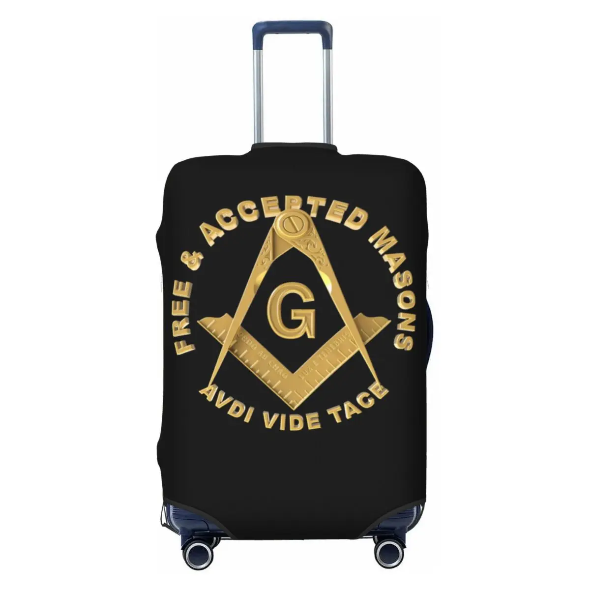 Custom Funny Masons Masonic Freemason Luggage Cover Protector Dust Proof Mason Freemasonry Travel Suitcase Covers
Custom Funny Masons Masonic Freemason Luggage Cover Protector Dust Proof Mason Freemasonry Travel Suitcase Covers