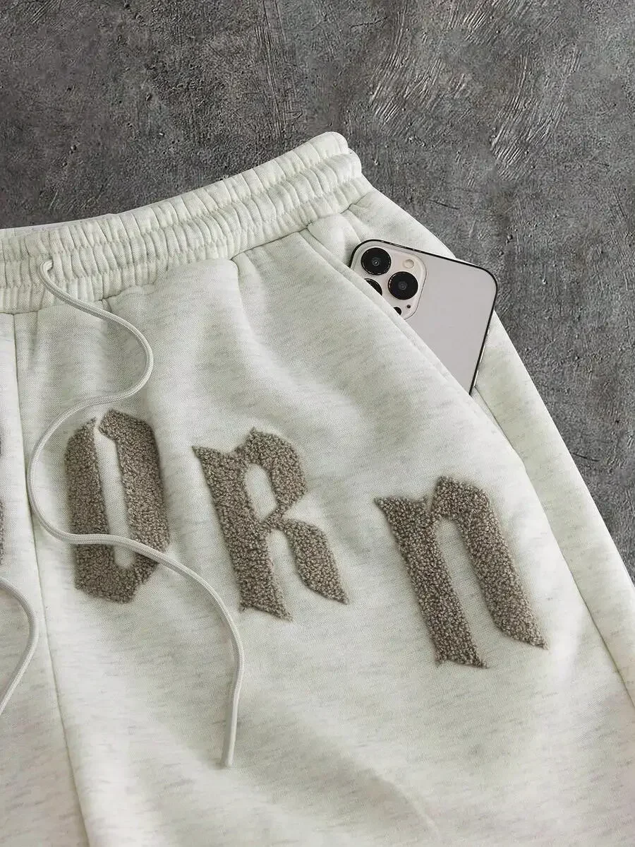 Mens Casual Teddy Fleece Letter Graphic Drawstring Waist Shorts Summer
Mens Casual Teddy Fleece Letter Graphic Drawstring Waist Shorts Summer