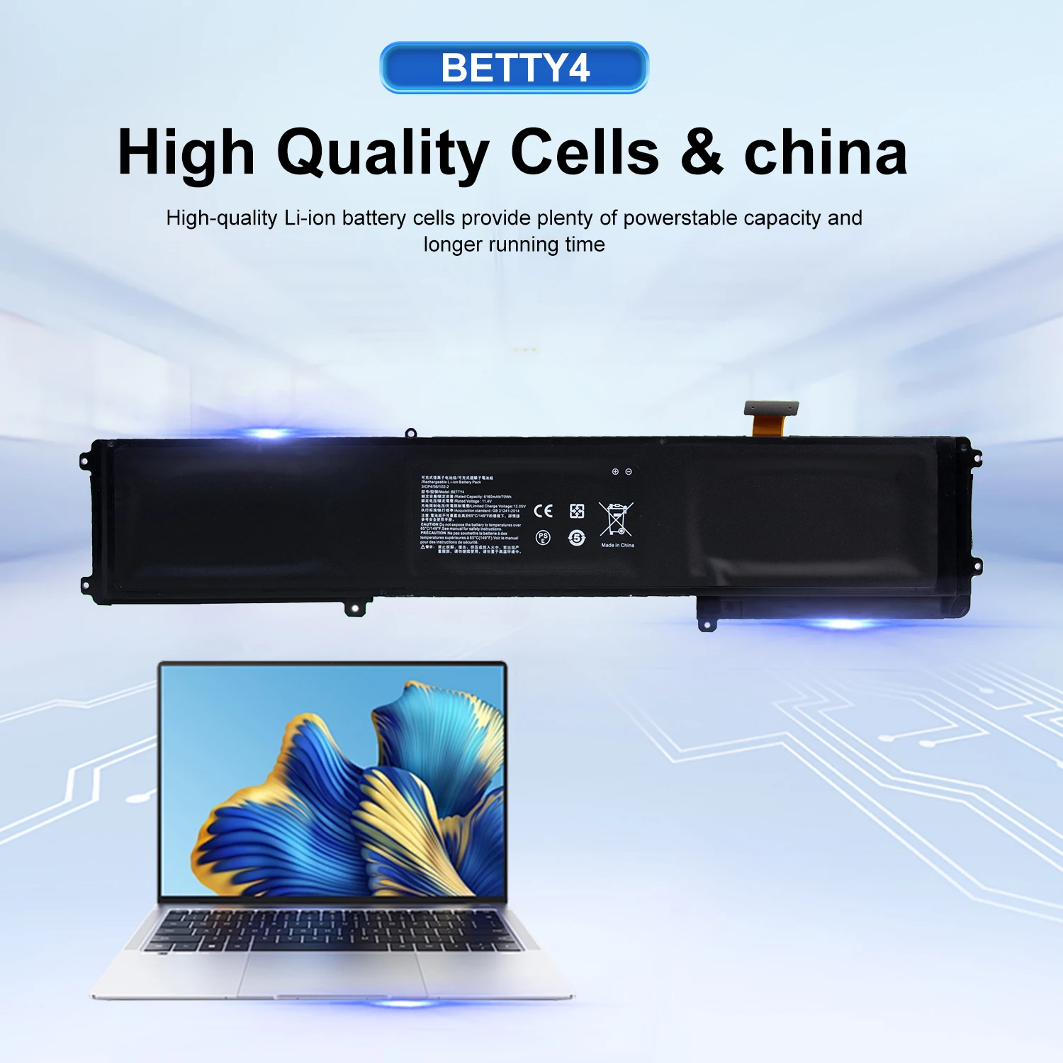 Аккумулятор для ноутбука BETTY4 Razer Blade 2016 14 дюймов серии V2 RZ09-0195 RZ09-0165 RZ09-01953E72 RZ09-01953E71 + гарантия 24 месяца
Аккумулятор для ноутбука BETTY4 Razer Blade 2016 14 дюймов серии V2 RZ09-0195 RZ09-0165 RZ09-01953E72 RZ09-01953E71 + гарантия 24 месяца