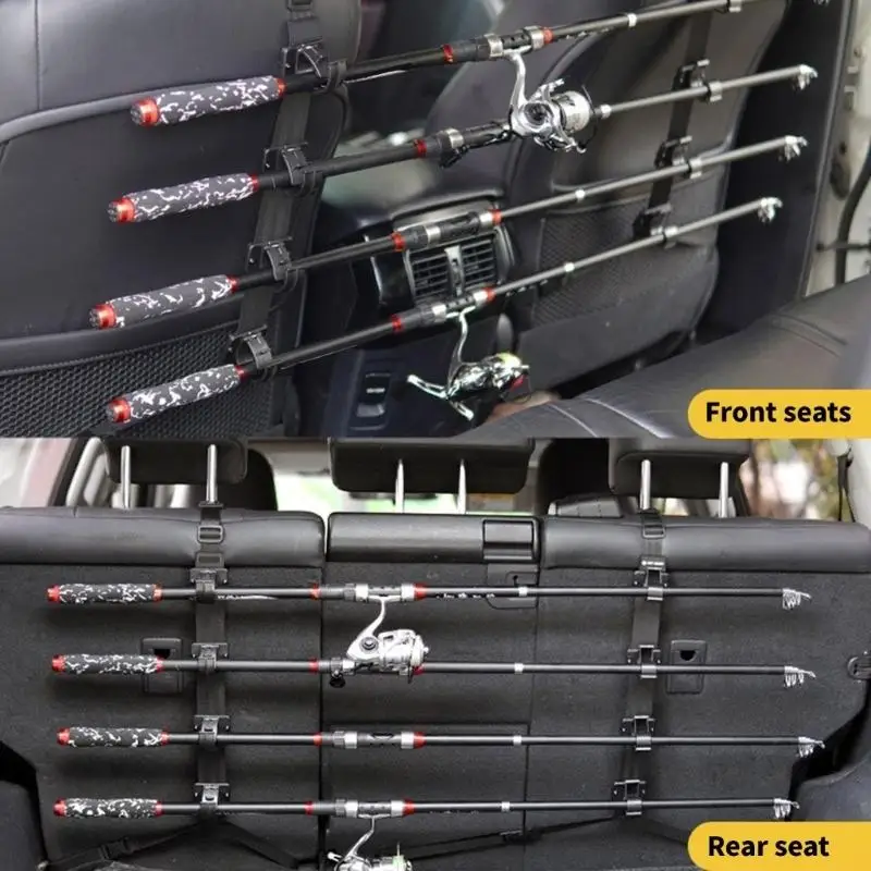 652F Car Rod Carriers ABS Construction Holds Up to 6 Fishing Rod Shockproofed Ensures Safe Gear Transportation
652F Car Rod Carriers ABS Construction Holds Up to 6 Fishing Rod Shockproofed Ensures Safe Gear Transportation