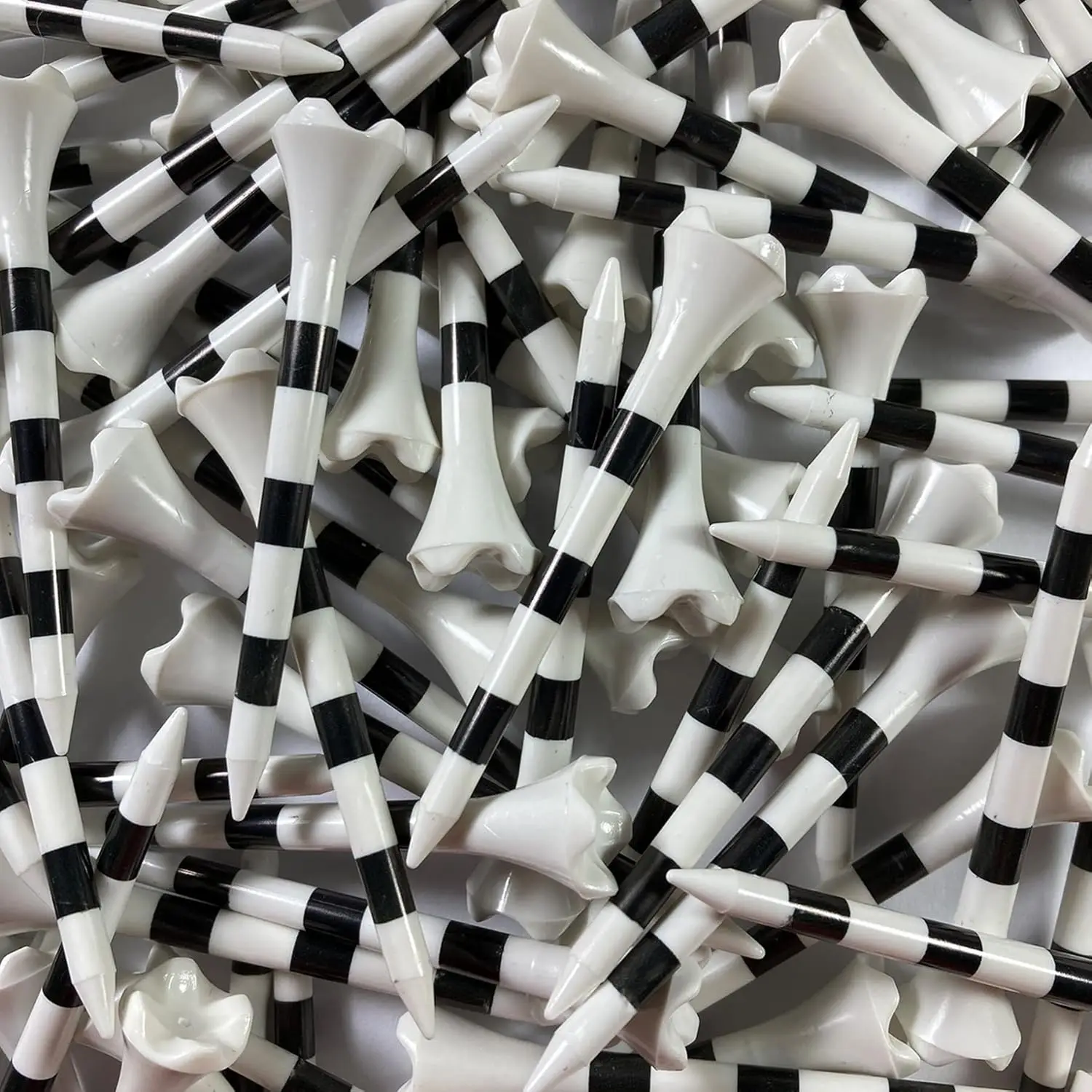 Performance Plastic Golf Tees 2-3/4 Inch 100 Count White Striped for Consistency
Performance Plastic Golf Tees 2-3/4 Inch 100 Count White Striped for Consistency