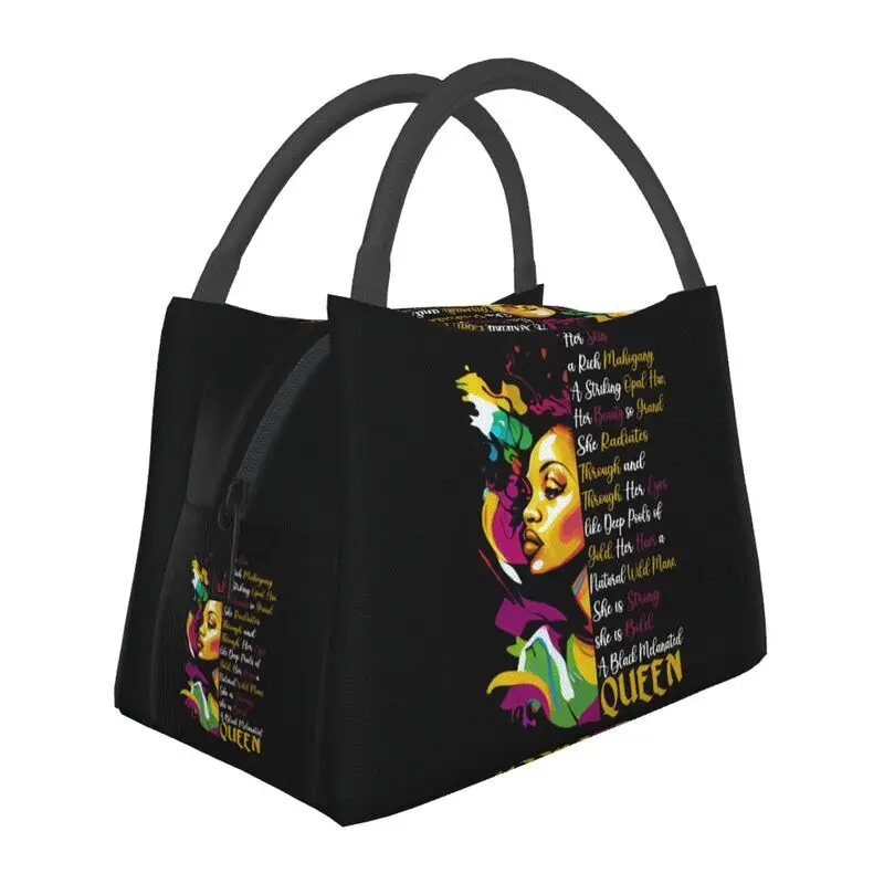 American African Girl Black Women Lunch Bag Portable Thermal Insulated Lunch Box for Outdoor Picnic Multifunction Meal Food Bags
American African Girl Black Women Lunch Bag Portable Thermal Insulated Lunch Box for Outdoor Picnic Multifunction Meal Food Bags