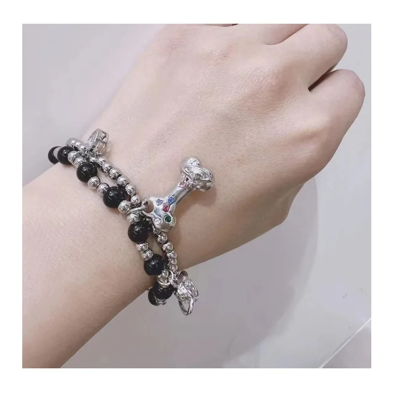 Multi-layer Pearl Round Bead Chain Bracelet Diamond Bone Inlaid Zirconium Love Bracelet Niche Design Sweet and Cool Versatile Je
Multi-layer Pearl Round Bead Chain Bracelet Diamond Bone Inlaid Zirconium Love Bracelet Niche Design Sweet and Cool Versatile Je