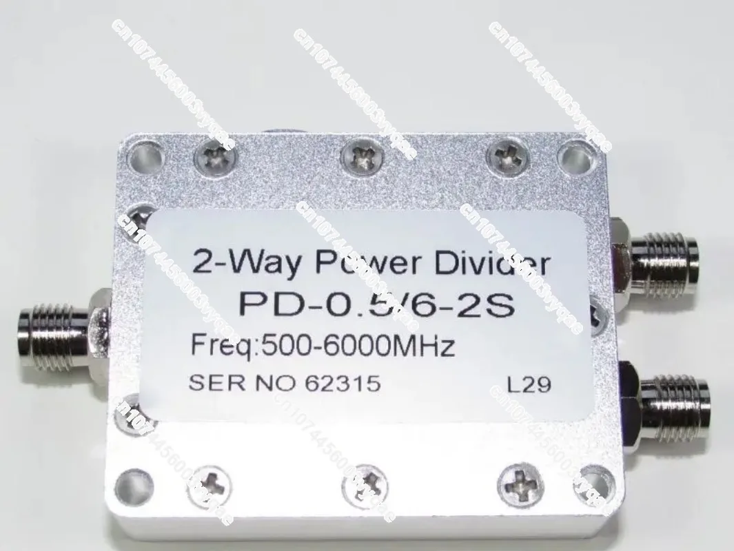 Разветвитель сигнала PD-0.5/6-2S 0.5-6ГГц 30Вт SMA, 1 на 2 выхода
Разветвитель сигнала PD-0.5/6-2S 0.5-6ГГц 30Вт SMA, 1 на 2 выхода