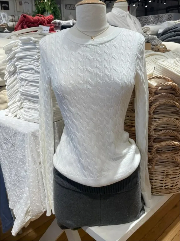 Твист вязаные укороченные топы женские осенние бежевые повседневные с квадратным вырезом тонкий пуловер с длинными рукавами милые милые шикарные свитера в консервативном стиле
Твист вязаные укороченные топы женские осенние бежевые повседневные с квадратным вырезом тонкий пуловер с длинными рукавами милые милые шикарные свитера в консервативном стиле