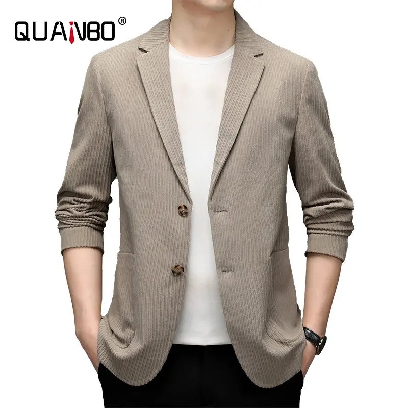 Top Grade Men for Blazers 2023 Spring Autumn New Arrival Corduroy Casual Classic Single Breasted Blazer Jacket Male Suit Coat
Top Grade Men for Blazers 2023 Spring Autumn New Arrival Corduroy Casual Classic Single Breasted Blazer Jacket Male Suit Coat