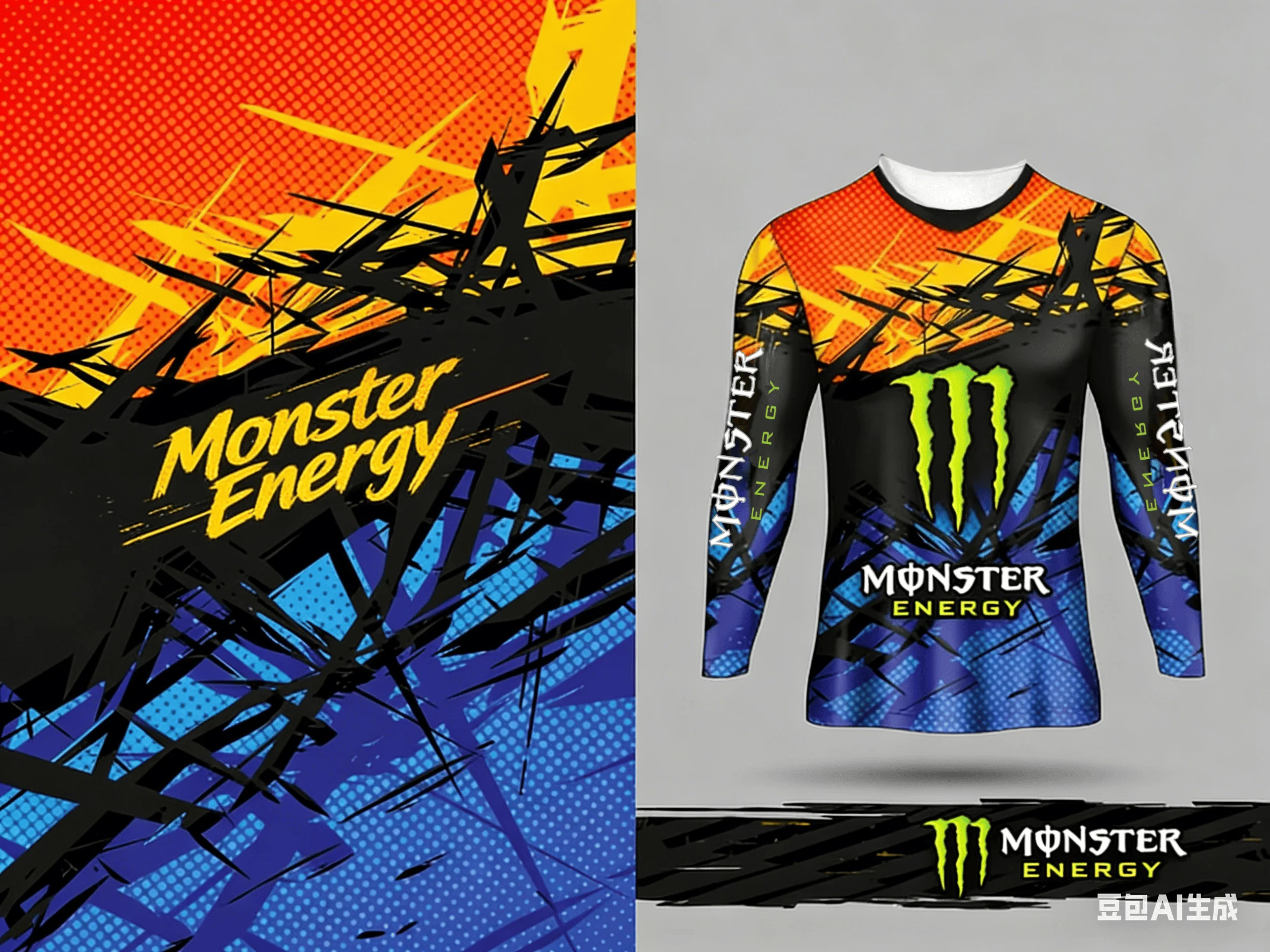 Флуоресцентный функциональный костюм с 3D-печатью в стиле колор-блок – полный энергии, привлекательный наряд для велоспорта и фитнеса.
Флуоресцентный функциональный костюм с 3D-печатью в стиле колор-блок – полный энергии, привлекательный наряд для велоспорта и фитнеса.