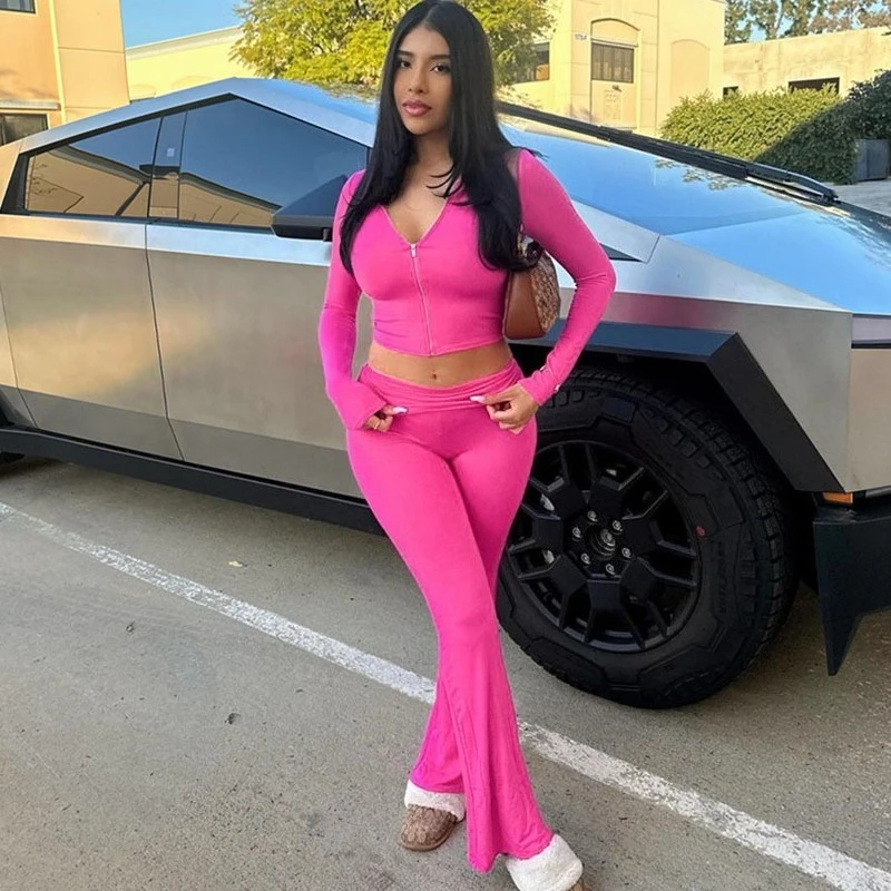 Doyerl Active Wear Woman Tracksuit 2 Pieces Matching Sets Long Sleeve Zipper Hooded Jacket Top and Flare Pants Joggers Yoga Set
Doyerl Active Wear Woman Tracksuit 2 Pieces Matching Sets Long Sleeve Zipper Hooded Jacket Top and Flare Pants Joggers Yoga Set